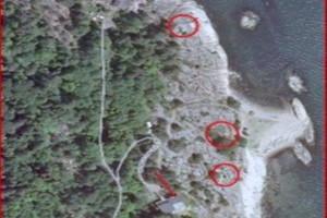 Bilde av Skjellvika - forsvarsstillinger fra 2. verdenskrig